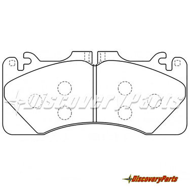 Carbotech CT1440 Brake Pads Lexus Brembo Caliper